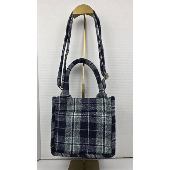 America and Beyond beaded tote shoulder cotton bag - Picture 2 of 9